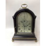 Regency bracket clock by James Marston, Tower