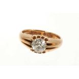 Antique diamond ring