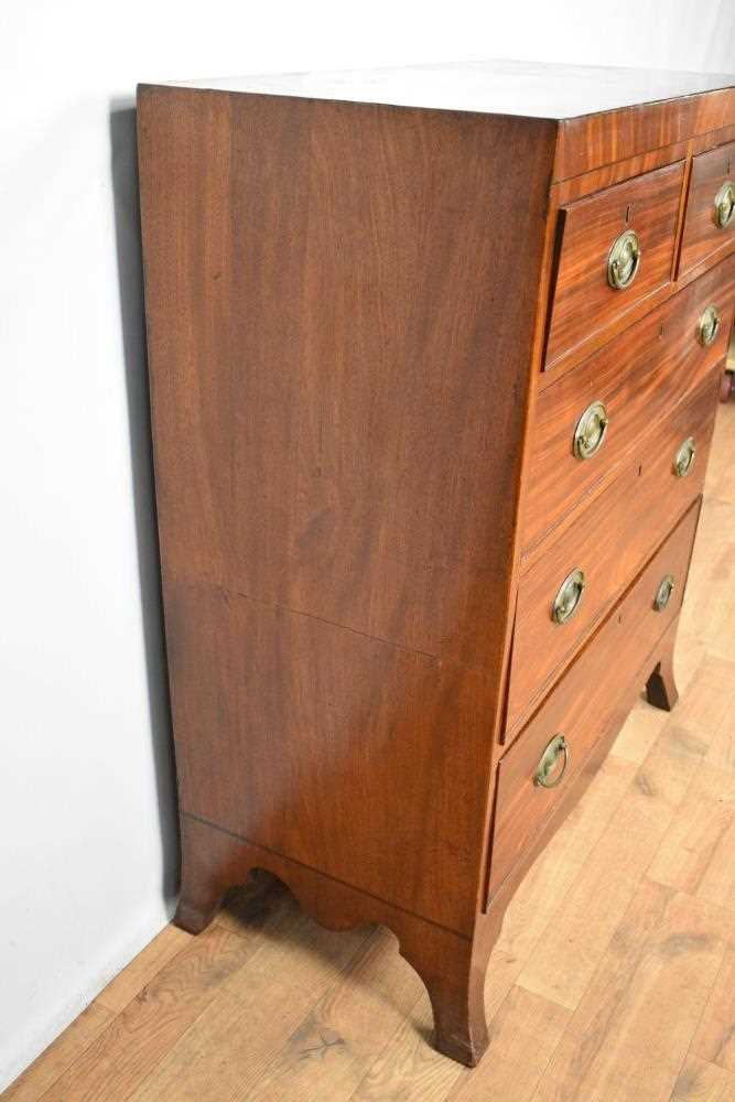 Regency mahogany chest of drawers - Image 5 of 7