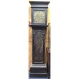 Early 18th century 30 hour longcase clock by Smorthwait, Colchester
