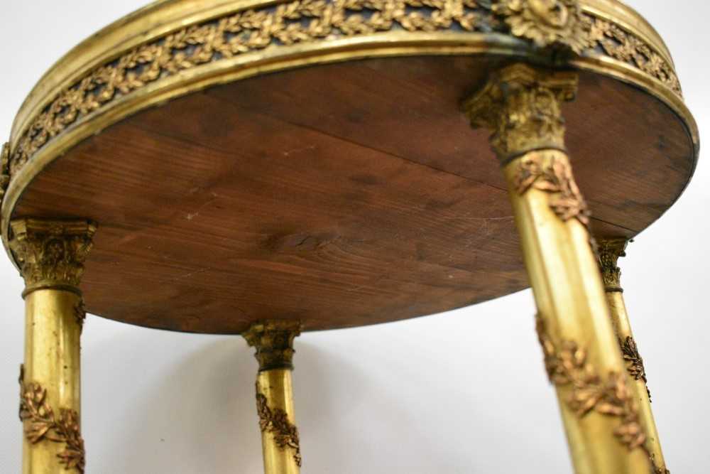 Late 19th century French occasional table - Image 6 of 6