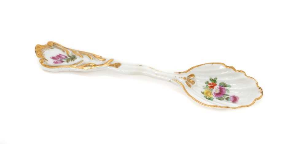 A rare Bristol spoon, from the Ludlow of Campden Service, circa 1775 - Image 5 of 8