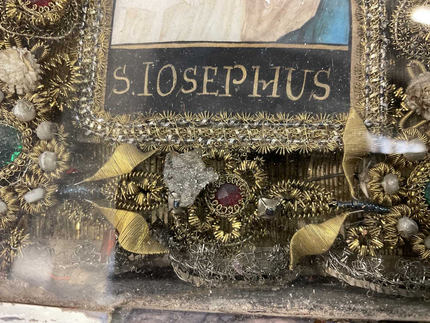 18th century Italian reliquary to St. Joseph - Image 5 of 7