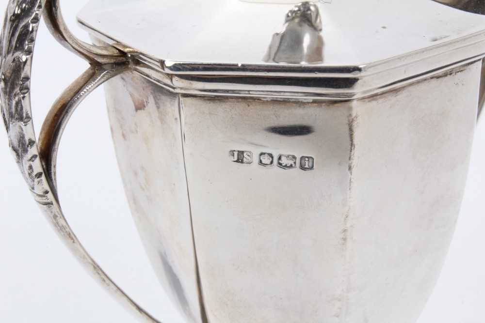 George V silver cup and cover (Sheffield 1926) - Image 3 of 4