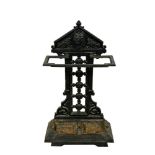 Victorian cast iron stick stand