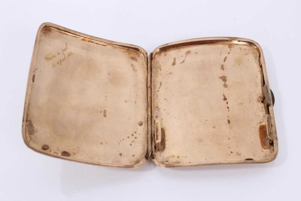 9ct gold cigarette case - Image 3 of 5