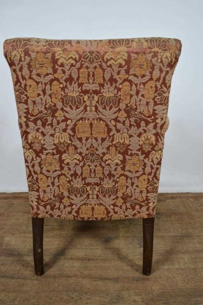 18th century walnut open armchair - Image 5 of 12