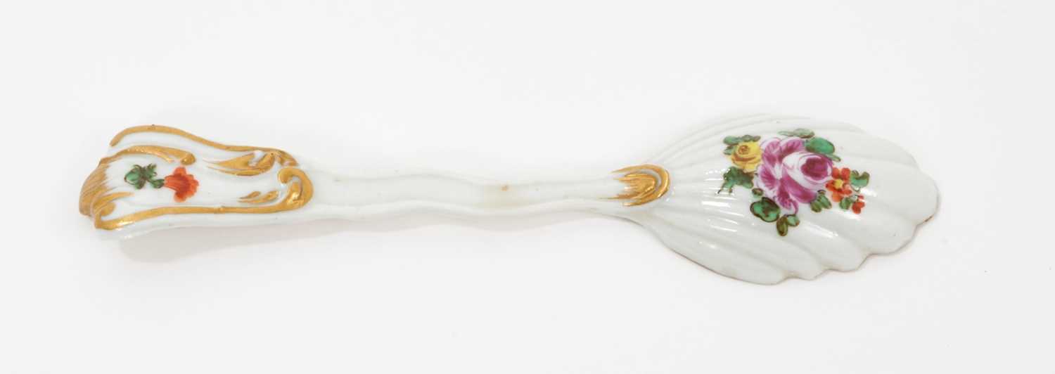 A rare Bristol spoon, from the Ludlow of Campden Service, circa 1775 - Image 2 of 8