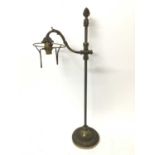 Antique bronze student style desk lamp