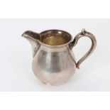 Late 19th century Russian silver cream jug