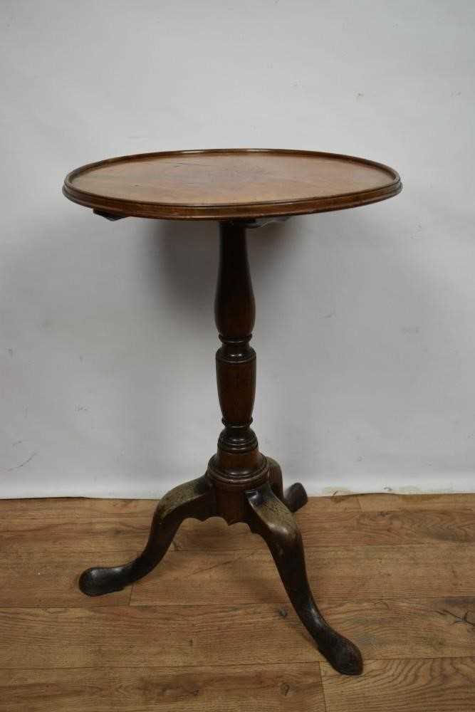 Georgian mahogany dished top wine table - Image 2 of 5