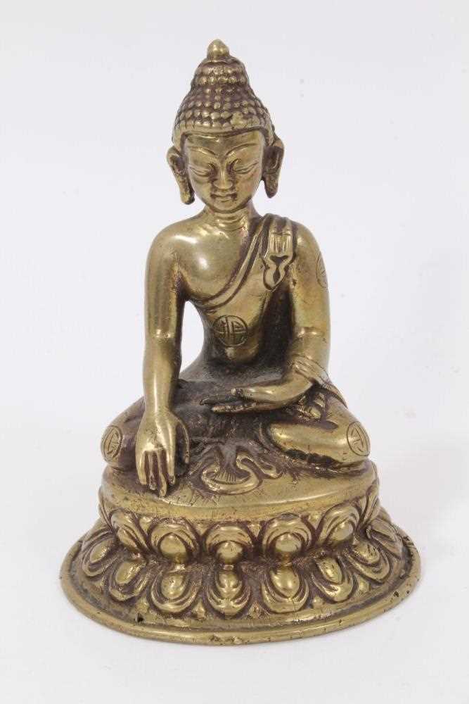 Small Tibetan bronze buddha