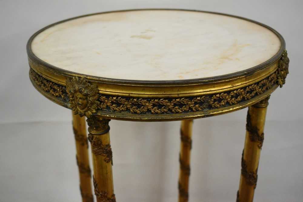 Late 19th century French occasional table - Image 2 of 6