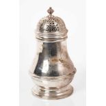1930s silver sugar caster in the Georgian style.