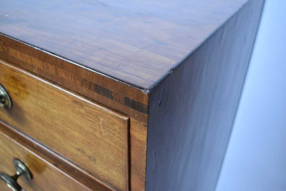 Regency plum pudding mahogany chest of drawers - Image 6 of 6