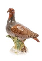 Meissen figure of a partridge, model no 2474
