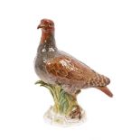 Meissen figure of a partridge, model no 2474