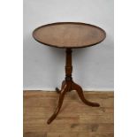 Regency dished top occasional table