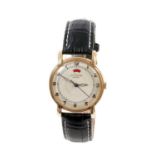 1950s Gentlemen's LeCoultre Automatic wristwatch with power reserve, the circular dial with power re