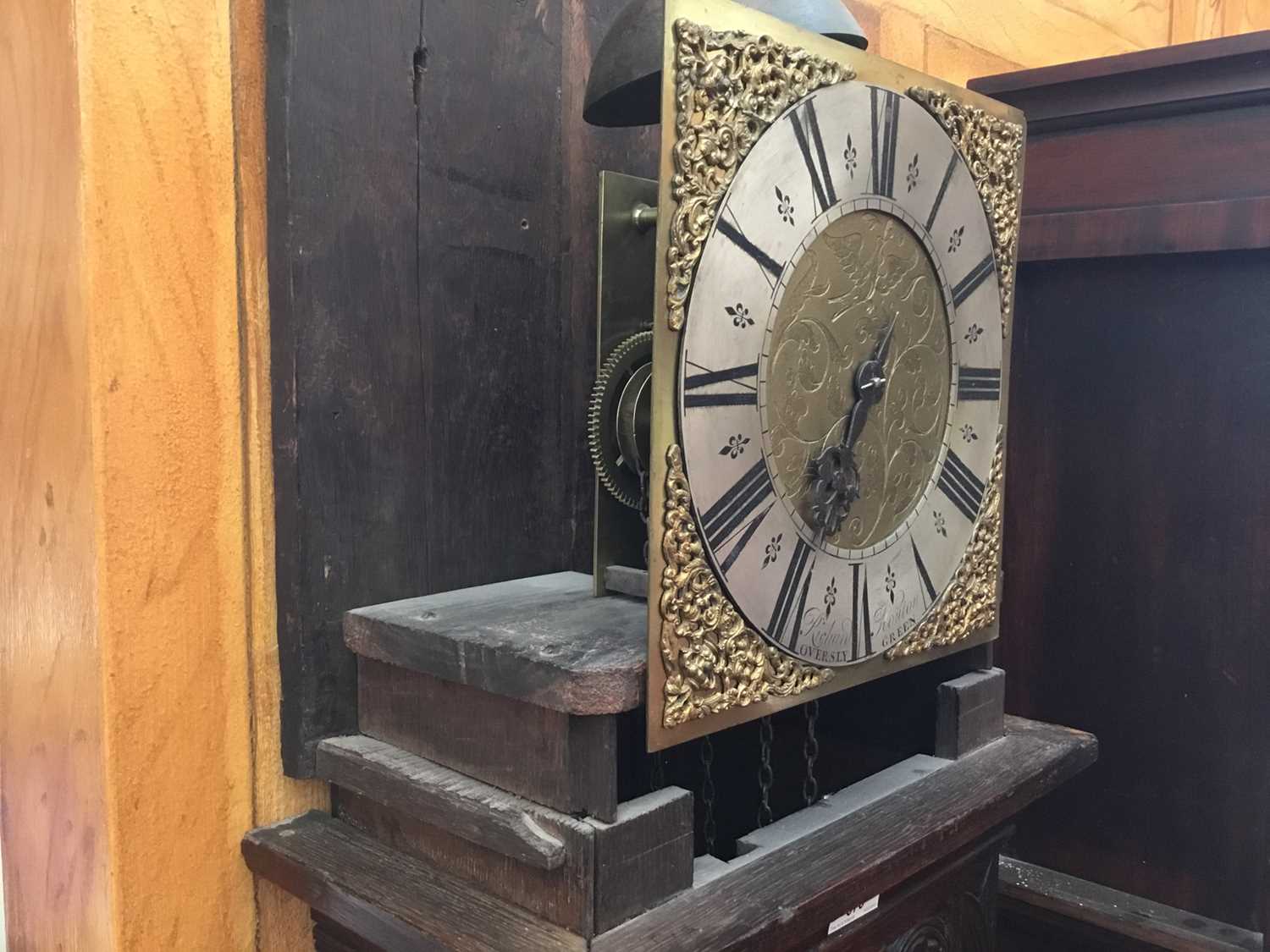 18th century 30 hour longcase clock by Richard Houston, Oversly Green - Image 10 of 12