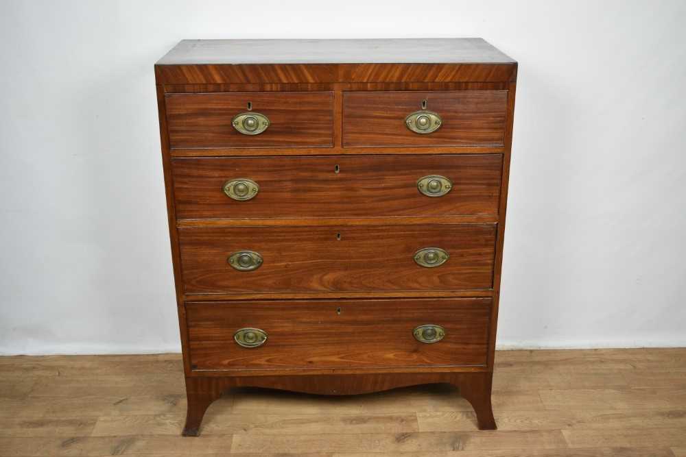 Regency mahogany chest of drawers - Image 2 of 7