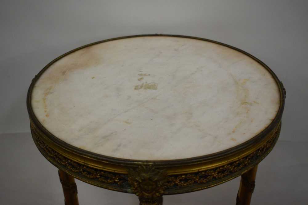 Late 19th century French occasional table - Image 5 of 6