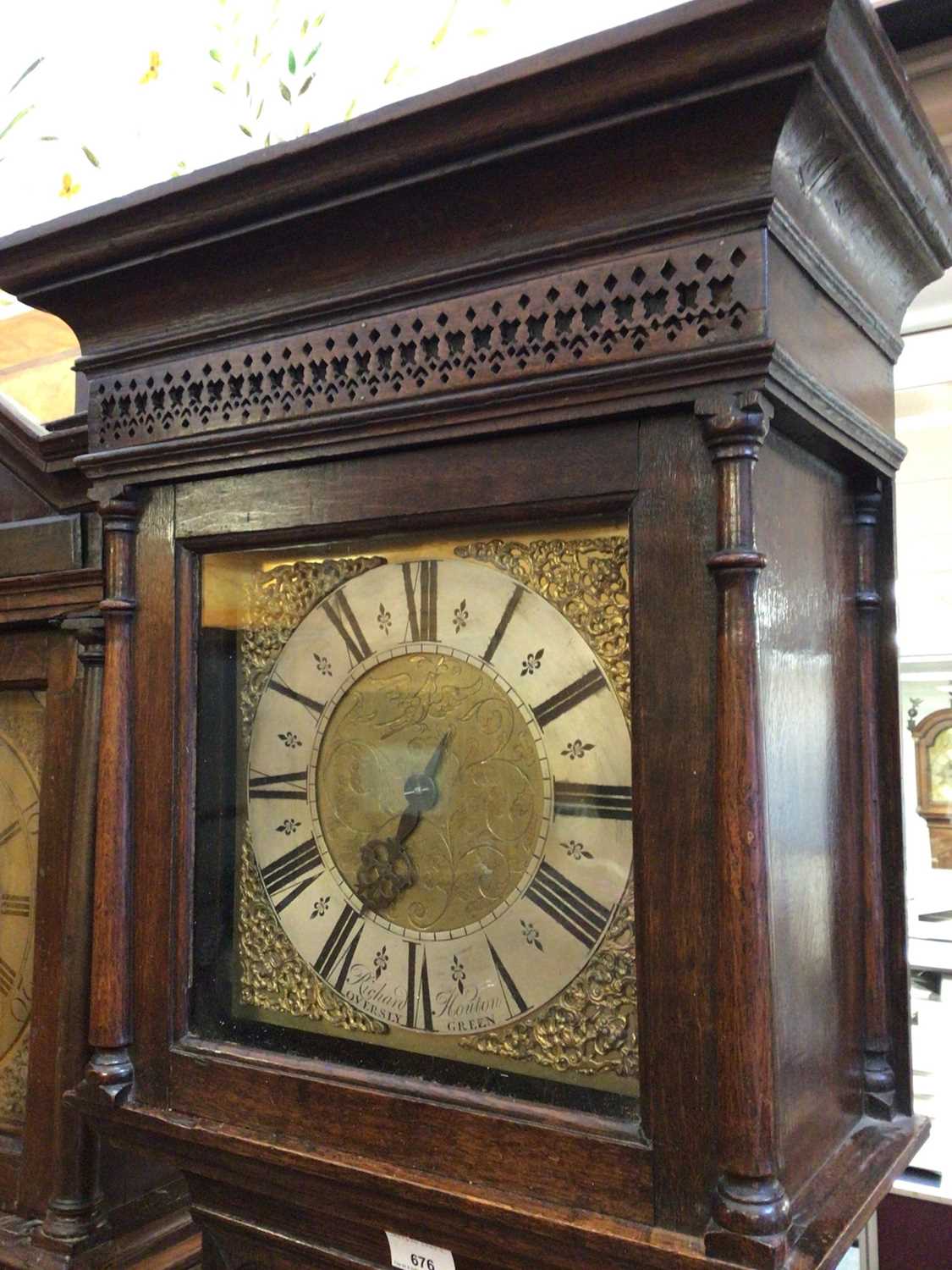 18th century 30 hour longcase clock by Richard Houston, Oversly Green - Image 2 of 12