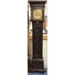 18th century 30 hour longcase clock by Richard Houston, Oversly Green