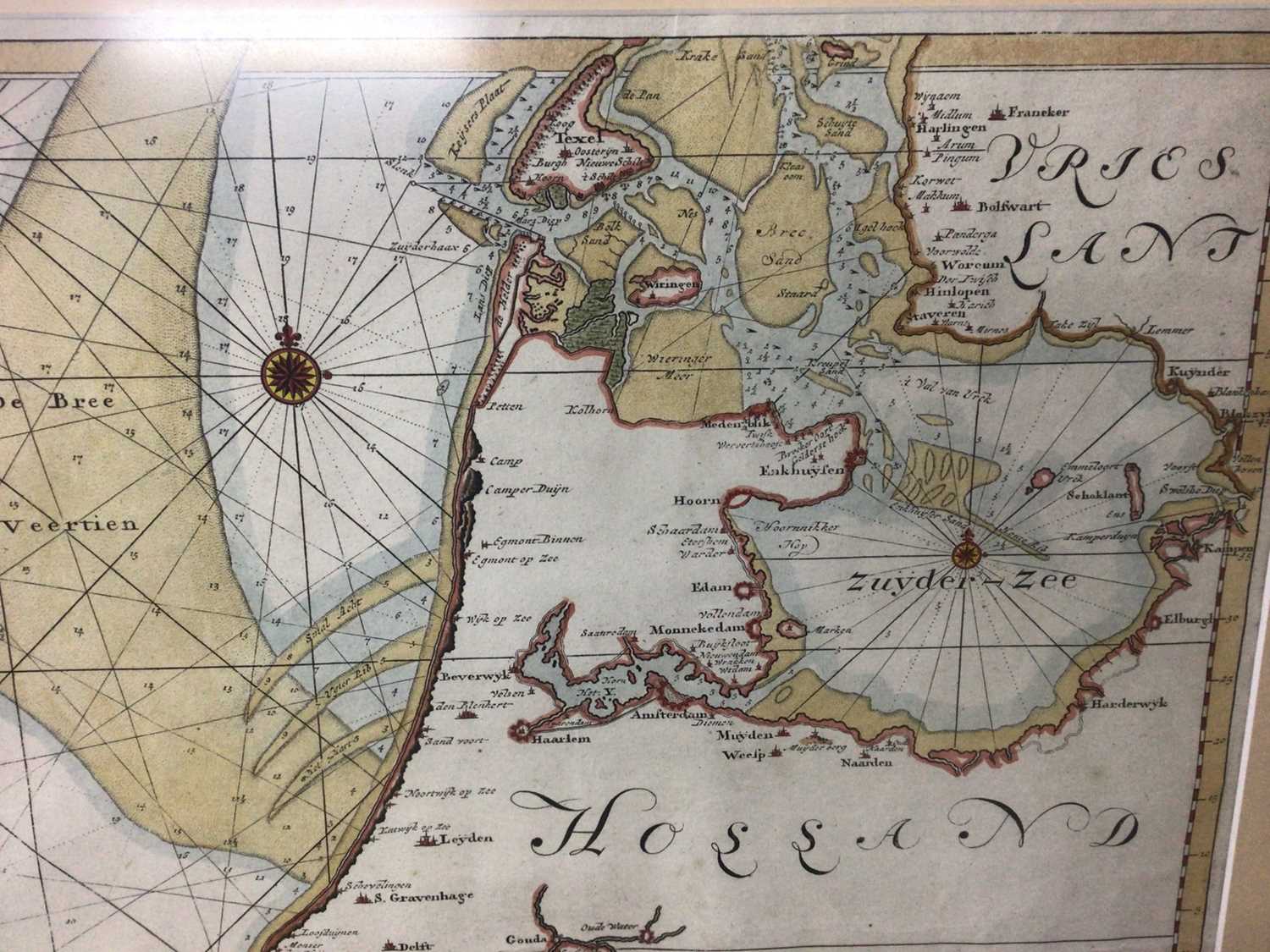 Joannes Van Keulen, engraved sea chart of the English Channel - Image 6 of 7