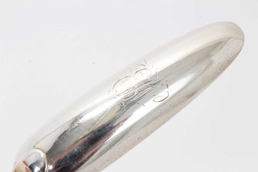 George III silver marrow scoop - Image 3 of 3