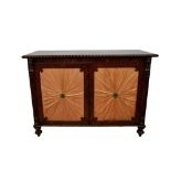 Fine quality George IV mahogany side cabinet