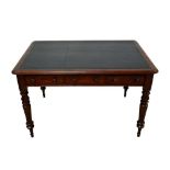 19th century mahogany library table