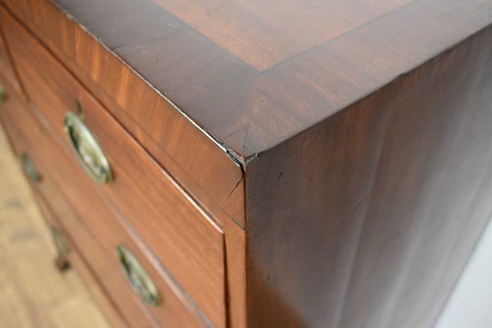 Regency mahogany chest of drawers - Image 6 of 7