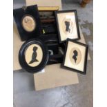 Box of silhouettes and frames