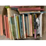 Four boxes of miscellaneous books