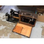 Singer 222k sewing machine (for spares) and two other singer sewing machines (3)