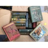 Box of decorative cloth bindings