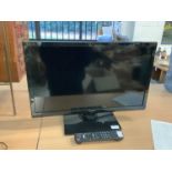 24" Panasonic LED TV with remote control