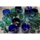 Collection of decorative glass