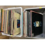 Collection albums and 12in records (2 boxes)
