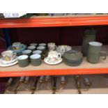 Denby coffee set, together with various nursery sets including Bunnikins and Royal commemoratives