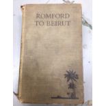Book- Edwin Blackwell and Edwin C. Axe 'Romford to Beirut via France, Egypt and Jericho', an outline