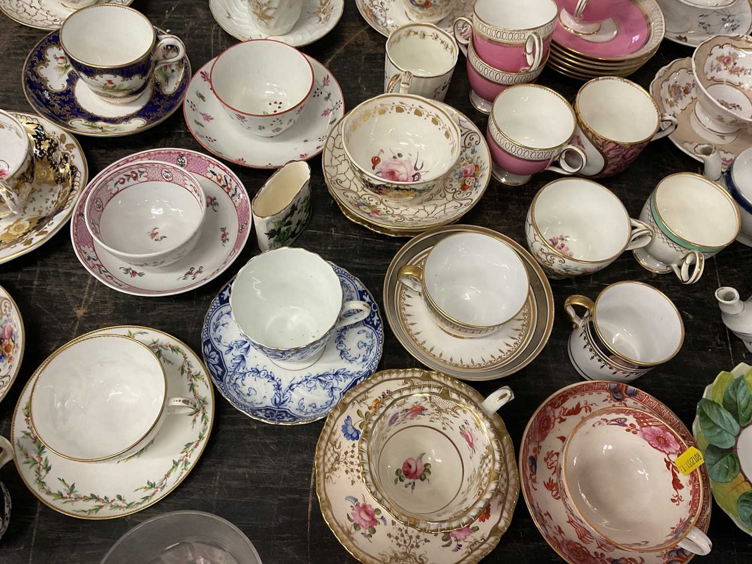 Good collection of teawares, 18th century and later