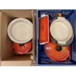 Large collection of Le Creuset