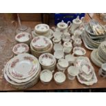 Collection of Royal Albert and Colclough floral decorated china.