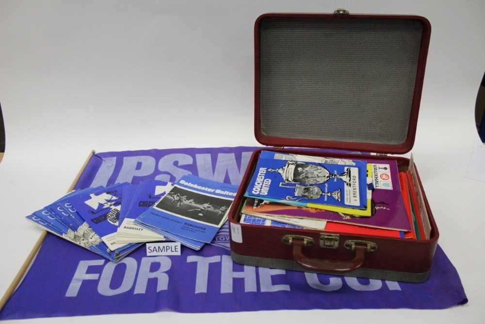 Ipswich Town football programmes and memorabilia - Image 4 of 4