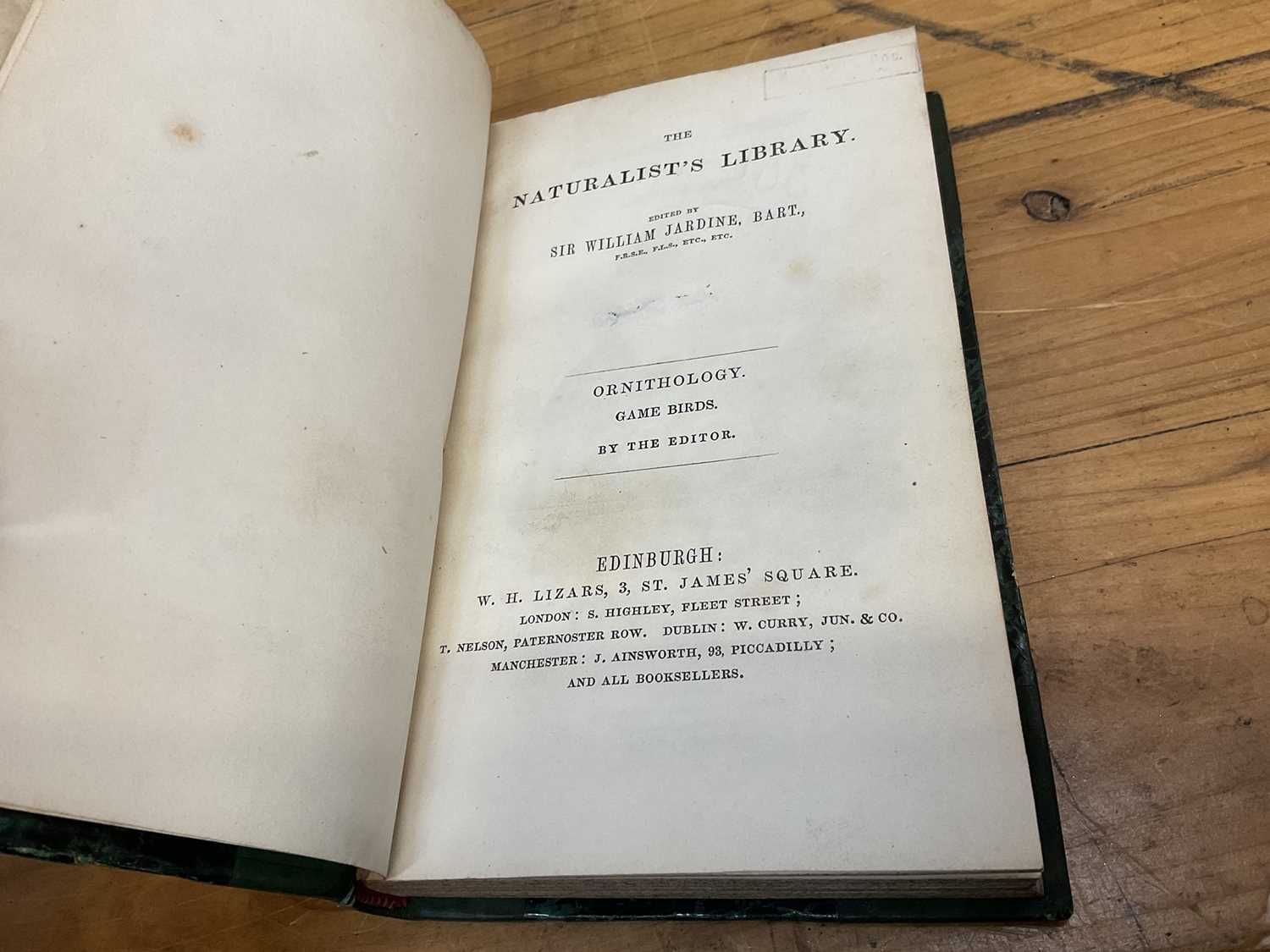 Sir William Jardine, The Naturalist's Library, 15 Vols. in total including Birds of Great Britain an - Image 11 of 41