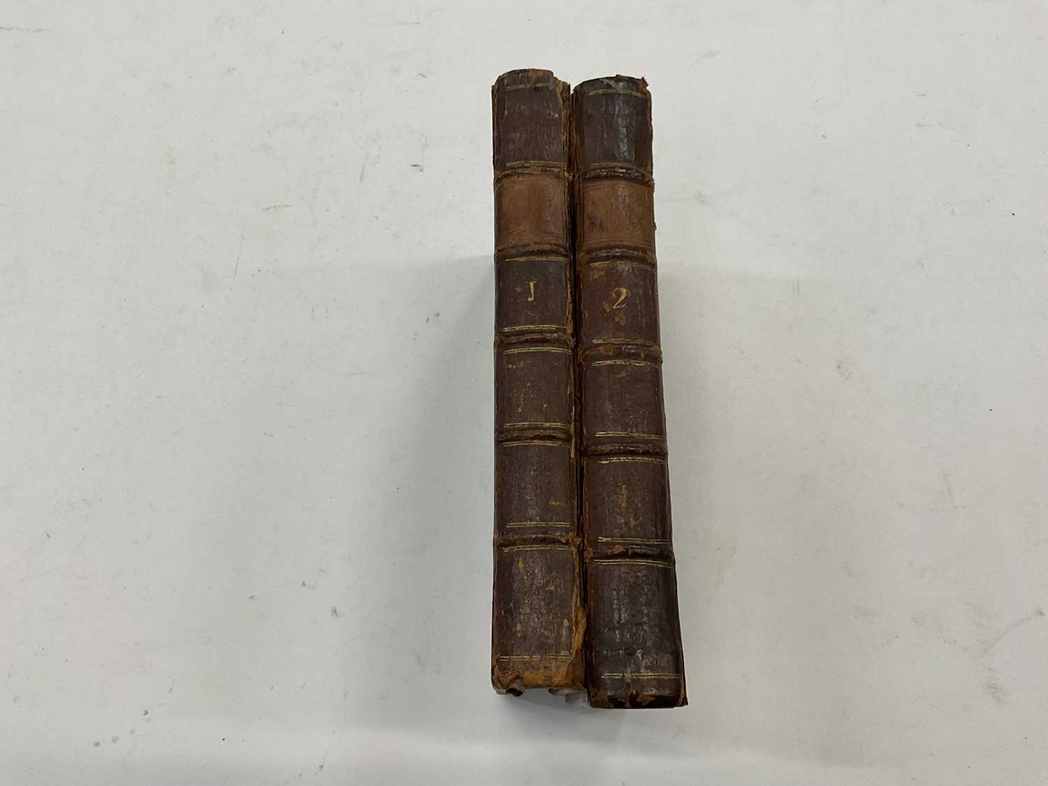 John Gay - Fables, two-volume set, mixed editions, volume I, fifth edition 1738, volume II, second e - Image 5 of 5