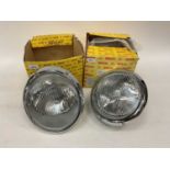 Pair of new old stock Bosch Porsche 911 headlights with original boxes, part numbers 0301 800 601 (2