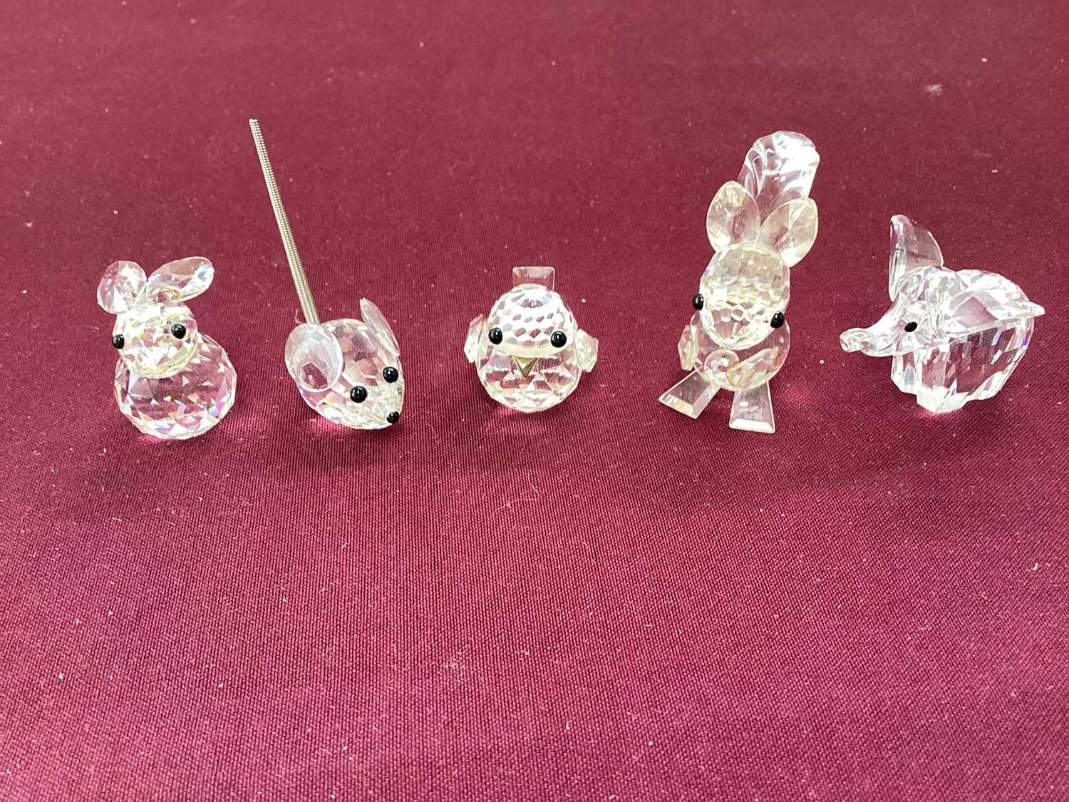 Selection of Swarovski crystal including Rabbits, Owl, Bear etc, all in grey boxes (29) - Image 7 of 8